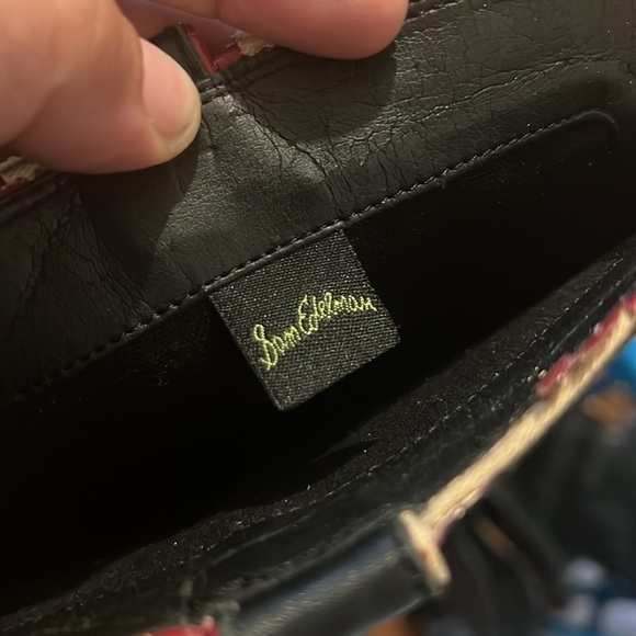 Sam Edelman Sheldon Cowboy Boots Black & Whiskey Leather Women’s 9 Western Style - Picture 16 of 16